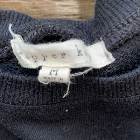 Black twist knot shirt shirt from Copper Key girls - Picture 5 of 5